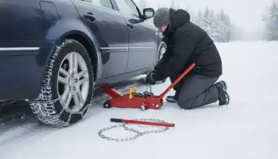 Rangierwagenheber: Sicherer Halt im Winter