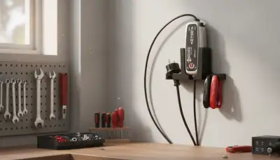 Sichere Ordnung: Halterungen für Ihr Batterieladegerät