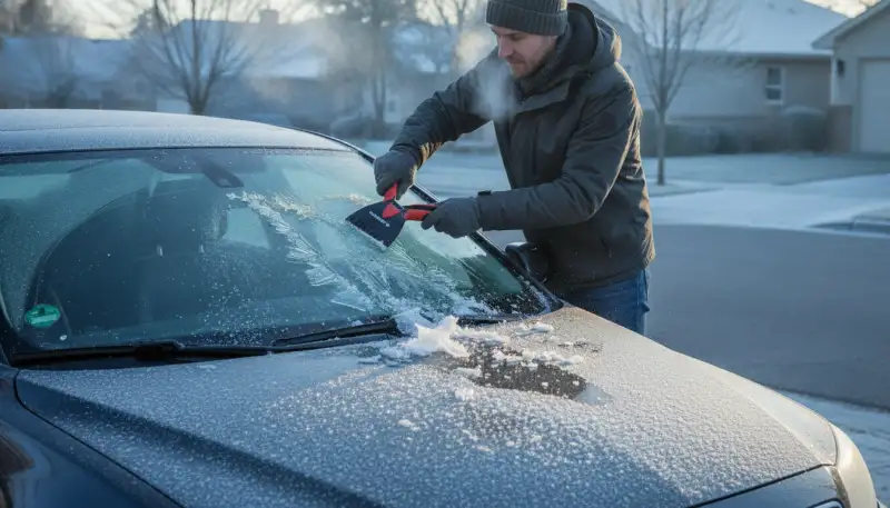 Den richtigen Eiskratzer finden