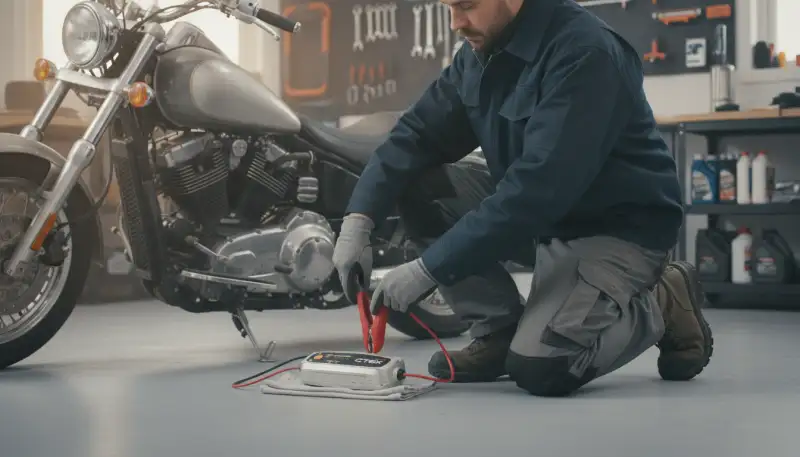 Fit durch den Winter: Motorrad-Batteriepflege leicht gemacht