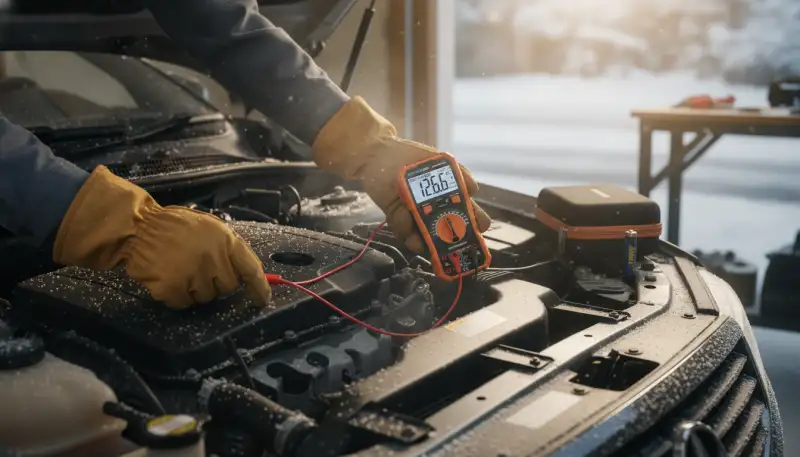 Ihr winterlicher Fahrzeug-Check: Warum ein Digital Multimeter 6000 Zähler TRMS unverzichtbar ist
