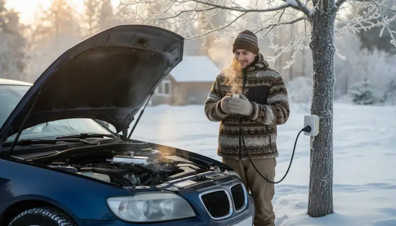 Nie wieder kalte Starts: Motorvorwärmer im Detail