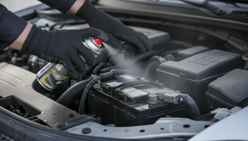 Polschutzspray: Batteriepole richtig schützen