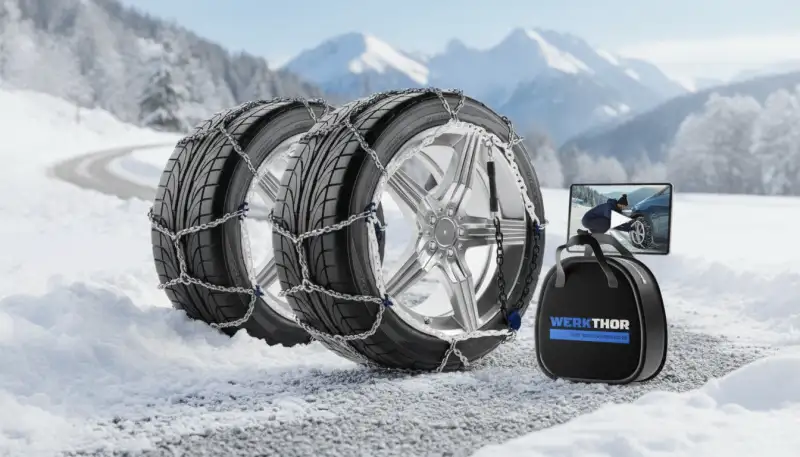 Schneeketten Geschwindigkeit: Sicher und gesetzeskonform fahren