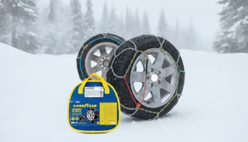 Schneeketten Größentabelle: Den Winter meistern