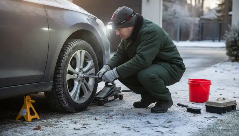 Sichere Fahrt: Drehmoment für Winterreifen