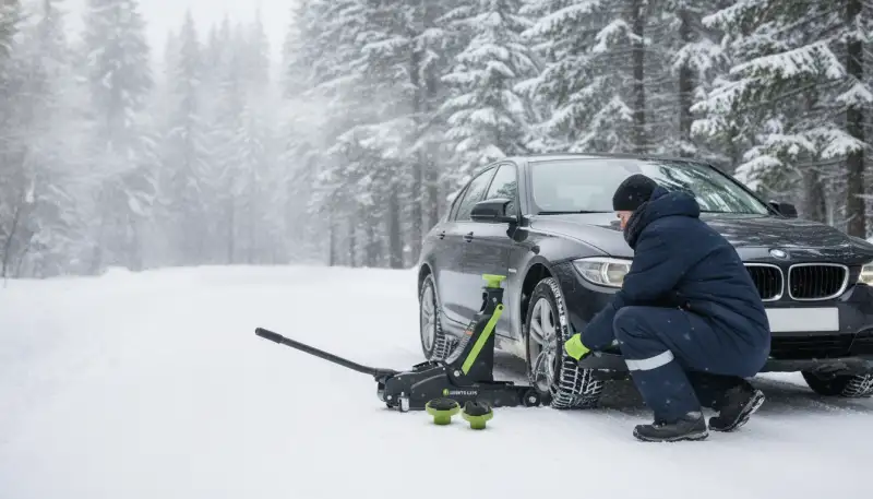 Wagenheber für Schneeketten: Sicherer Wechsel im Winter